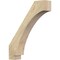 Ekena Millwork 6"W x 28"D x 34"H Imperial Rough Sawn Knee Brace, Douglas Fir BRC06X28X34IMP00RDF - alternate 1